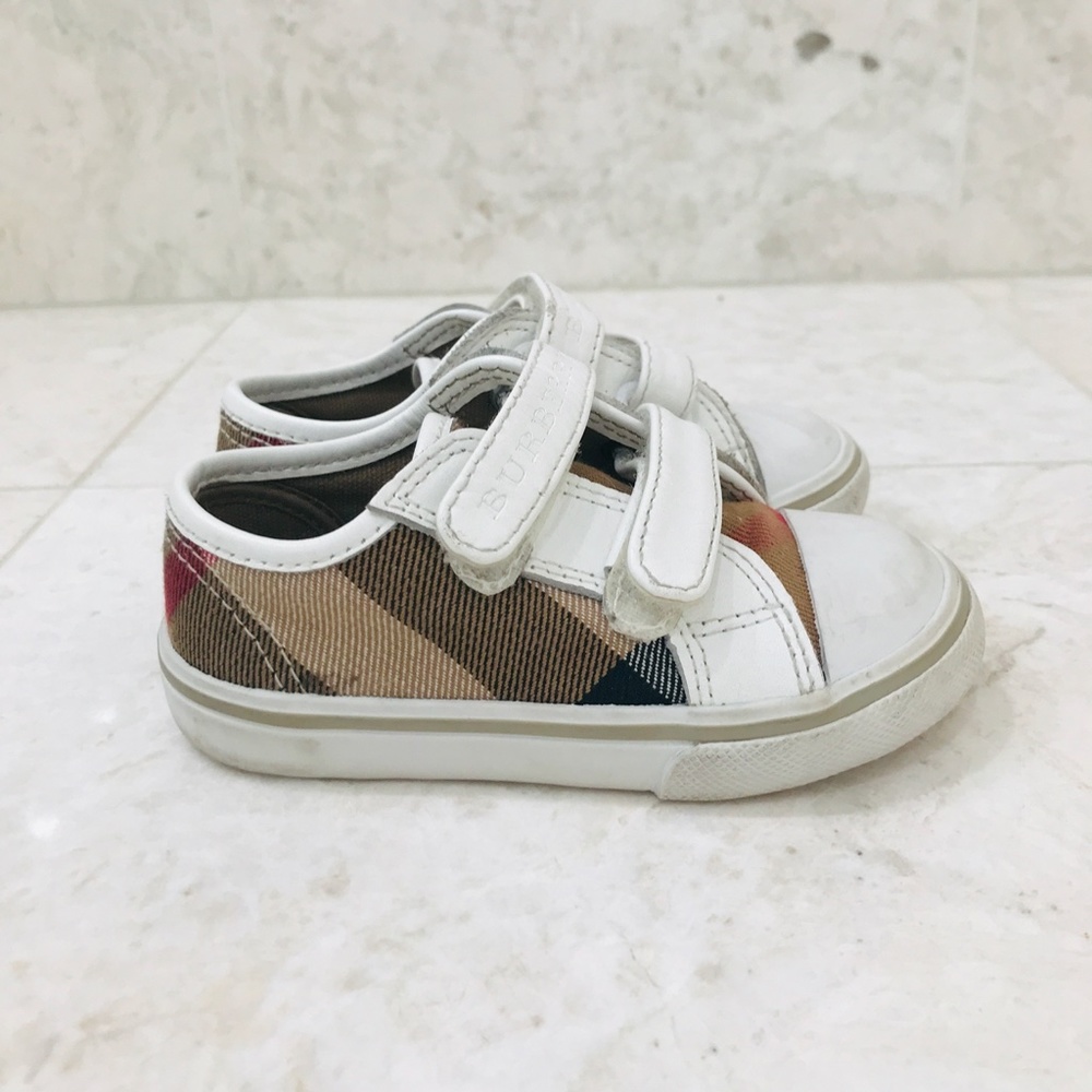 BURBERRY Nova Check Sneakers Plaid - Picture 2 of 11
